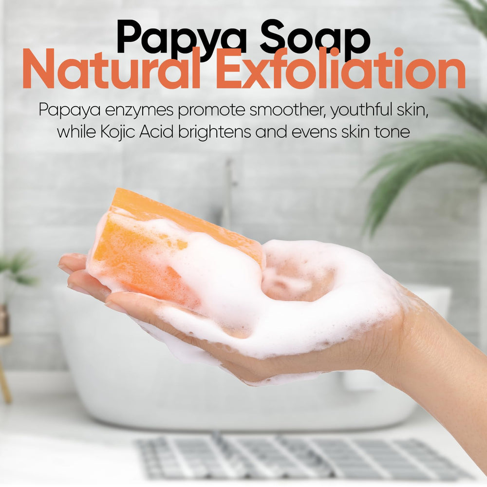 Erbaid soap on bathroom shelf suggesting daily skincare routine