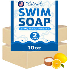 Erbaid front packaging showing chlorine-removal soap benefits