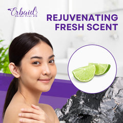 Erbaid soap on bath counter lifestyle scene suggesting fresh skincare routine benefit