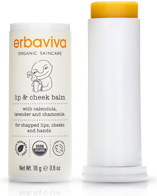 erbaviva front packaging showing tube and label, highlights organic certification and travel convenience