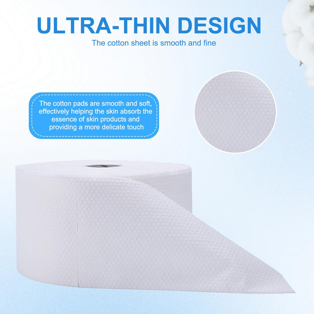 erioctry sheet in hand illustrating gentle feel and easy handling benefit