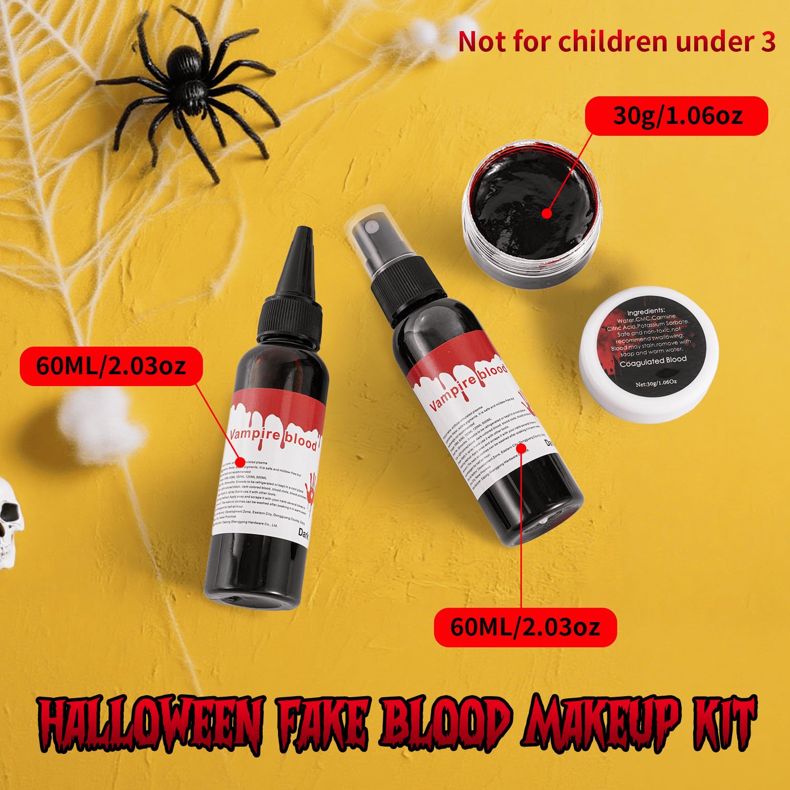 ErkangNest dripping liquid pouring to create realistic runny blood
