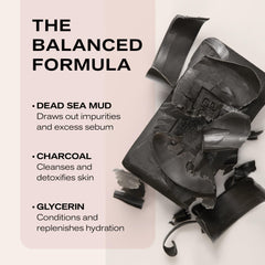 Erno Laszlo lather on fingertips demonstrating rich cleansing foam