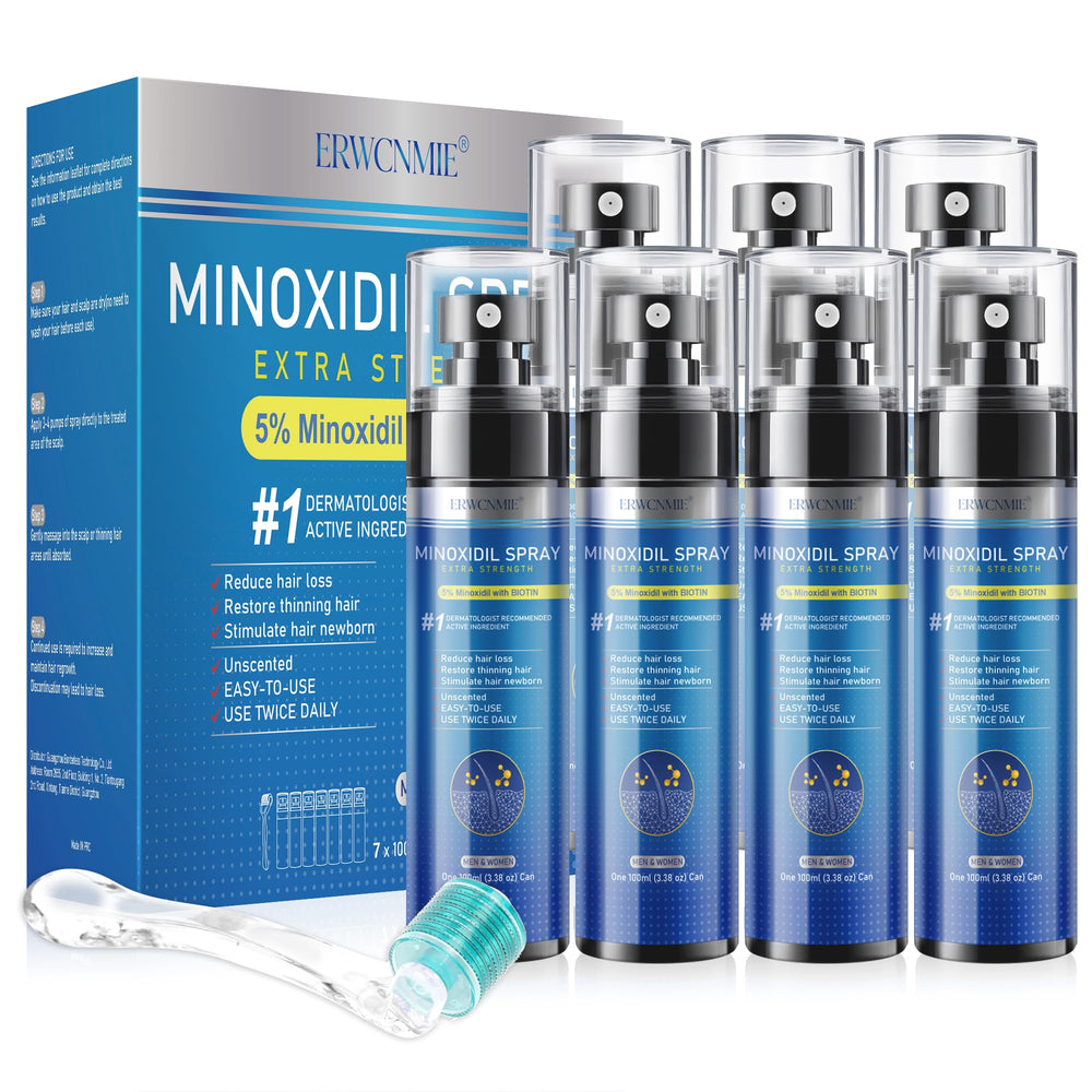 ERWCNMIE front packaging showing seven bottles and box for long-term supply benefit