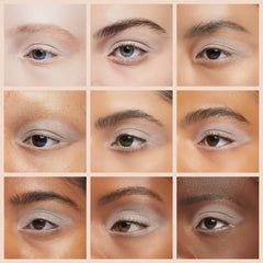 Eschindler on lid demonstration creating defined metallic shimmer