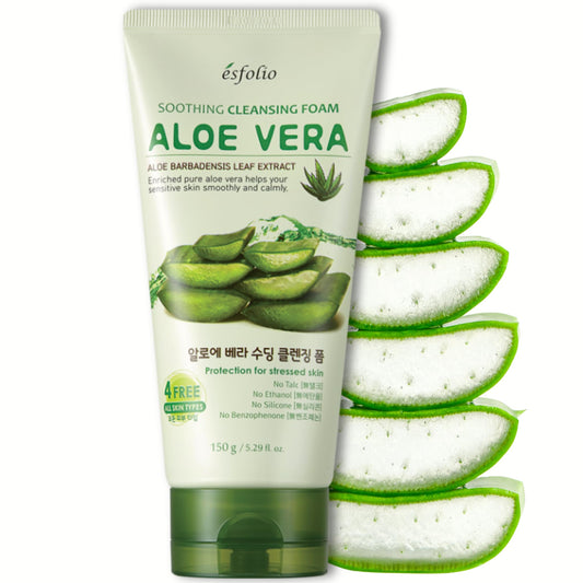 esfolio front packaging showing tube and product name for gentle cleansing