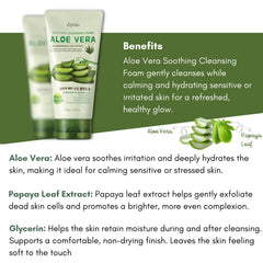 esfolio tube beside common items to show 150g size and travel-friendly benefit