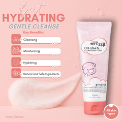 esfolio close-up of creamy foam texture highlighting soft, hydrating feel