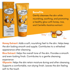 esfolio honey extract bottle highlighting natural moisturizing benefit