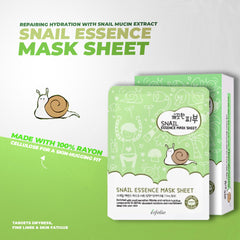 esfolio mask sheet close-up displaying soft, skin-hugging material for better absorption