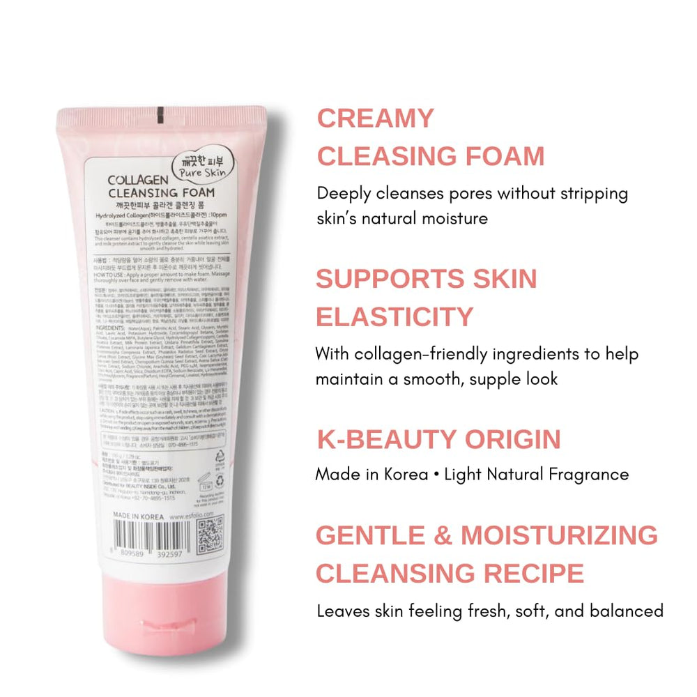 esfolio milk protein pour illustrating nourishing ingredient for smoothness