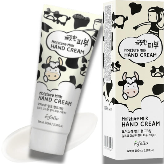 esfolio open tube displaying creamy texture and fast-absorbing finish for smooth skin