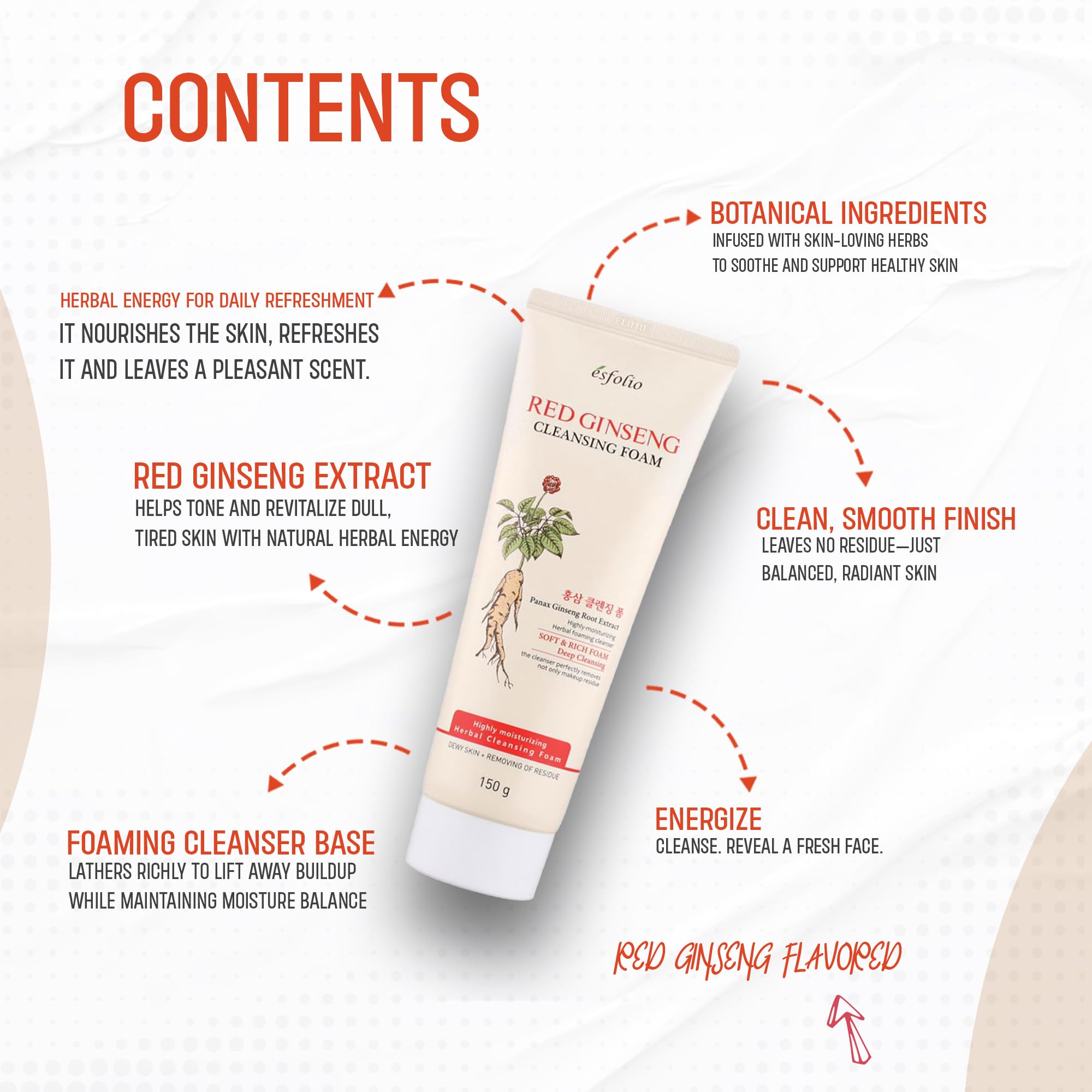 esfolio dispensing the cleanser into hand to show easy tube use and controlled amount