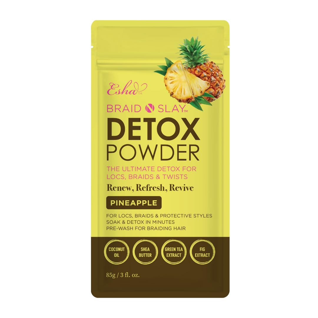Esha front packaging showing product name and pineapple scent for quick identification
