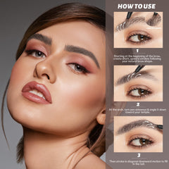 Espoce ash brown color swatch illustrating cool-toned match and subtle pigment
