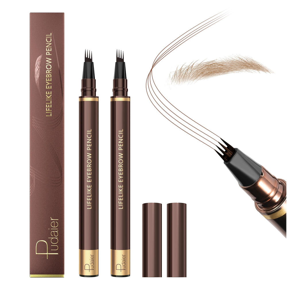 Espoce front packaging showing two medium blonde pens and benefits