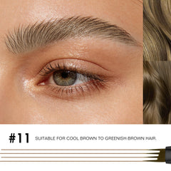 Espoce ink texture swatches demonstrating Taupe shade and smooth, non-drying finish