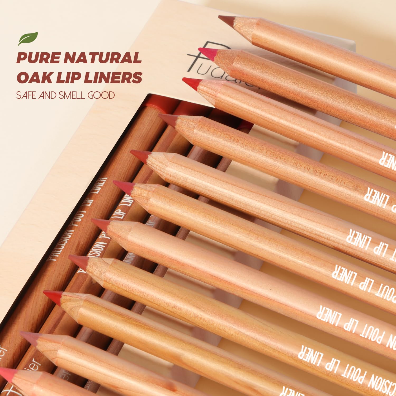 Espoce pencils laid out showing full color range for instant shade choice