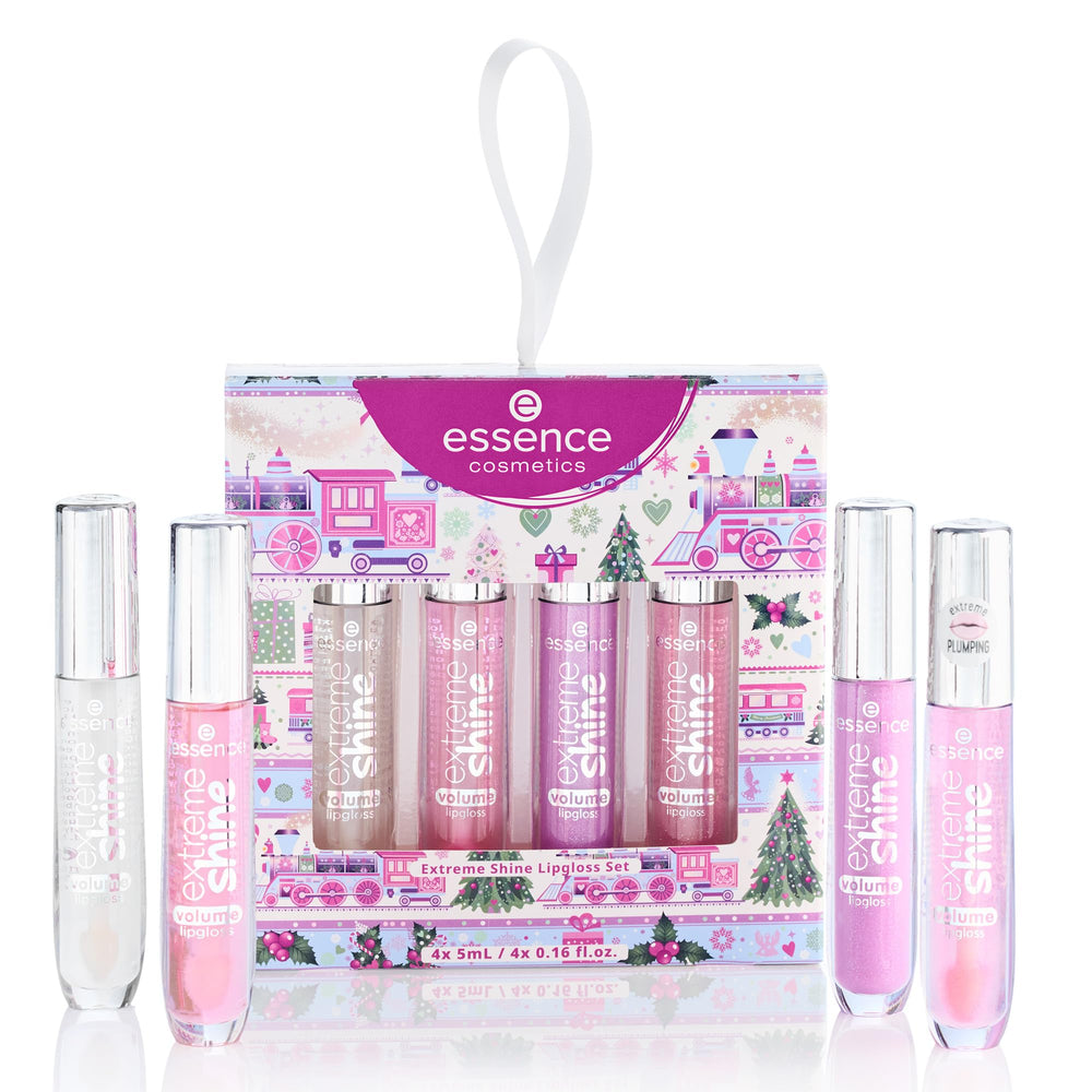 Essence Cosmetics close-up tube showing glossy texture and smooth application benefit