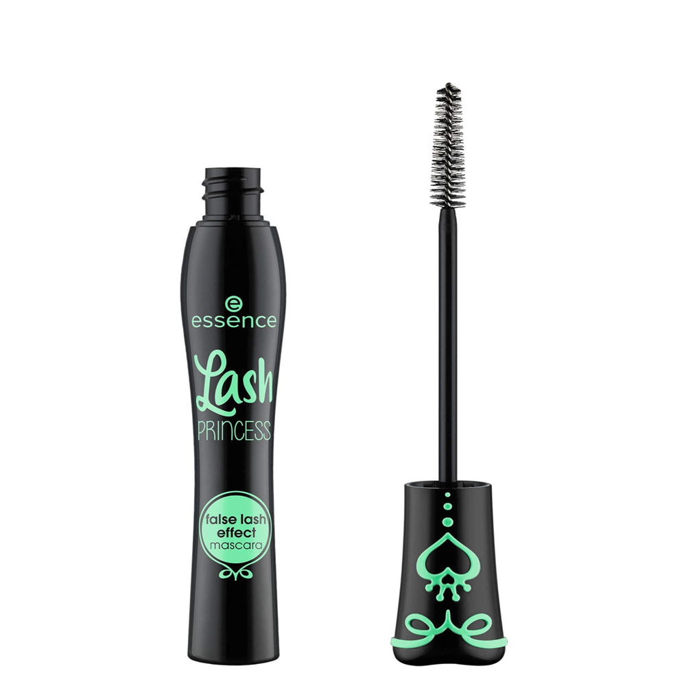 Essence Lash Princess conical fibre brush close-up for precise application