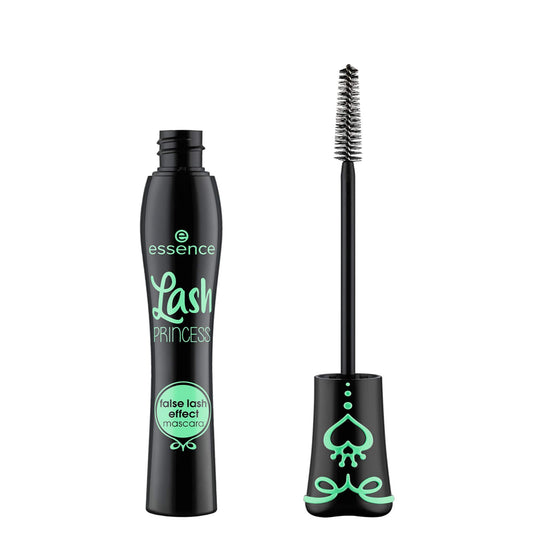 Essence Lash Princess conical fibre brush close-up for precise application