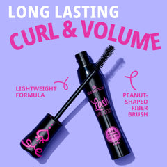 Essence Cosmetics mascara swatches on skin showing buildable, clump-free texture