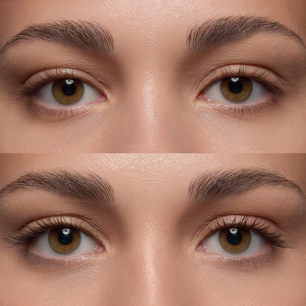 Essence Cosmetics Lash Princess texture swipe illustrating smooth, buildable base