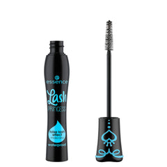 Essence Lash Princess black formula swatch demonstrating rich pigmentation