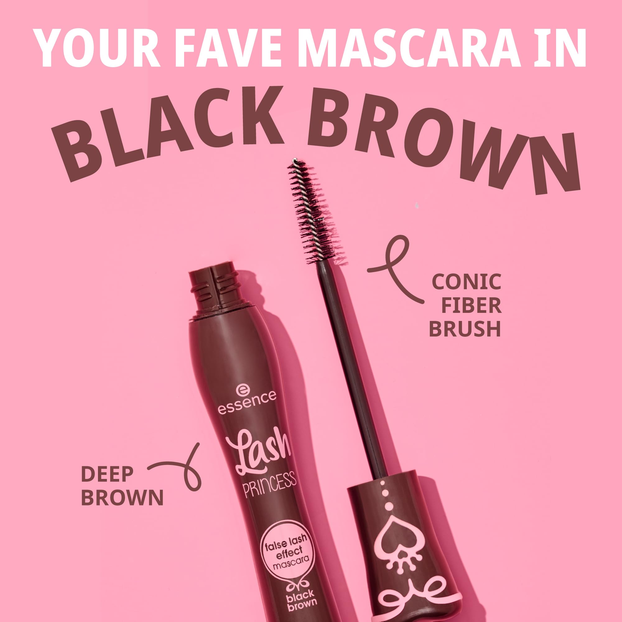 essence wand stroke showing smooth, clump-free texture benefit