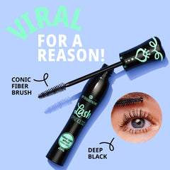 Essence Cosmetics primer wand detail highlighting smooth coat and grip