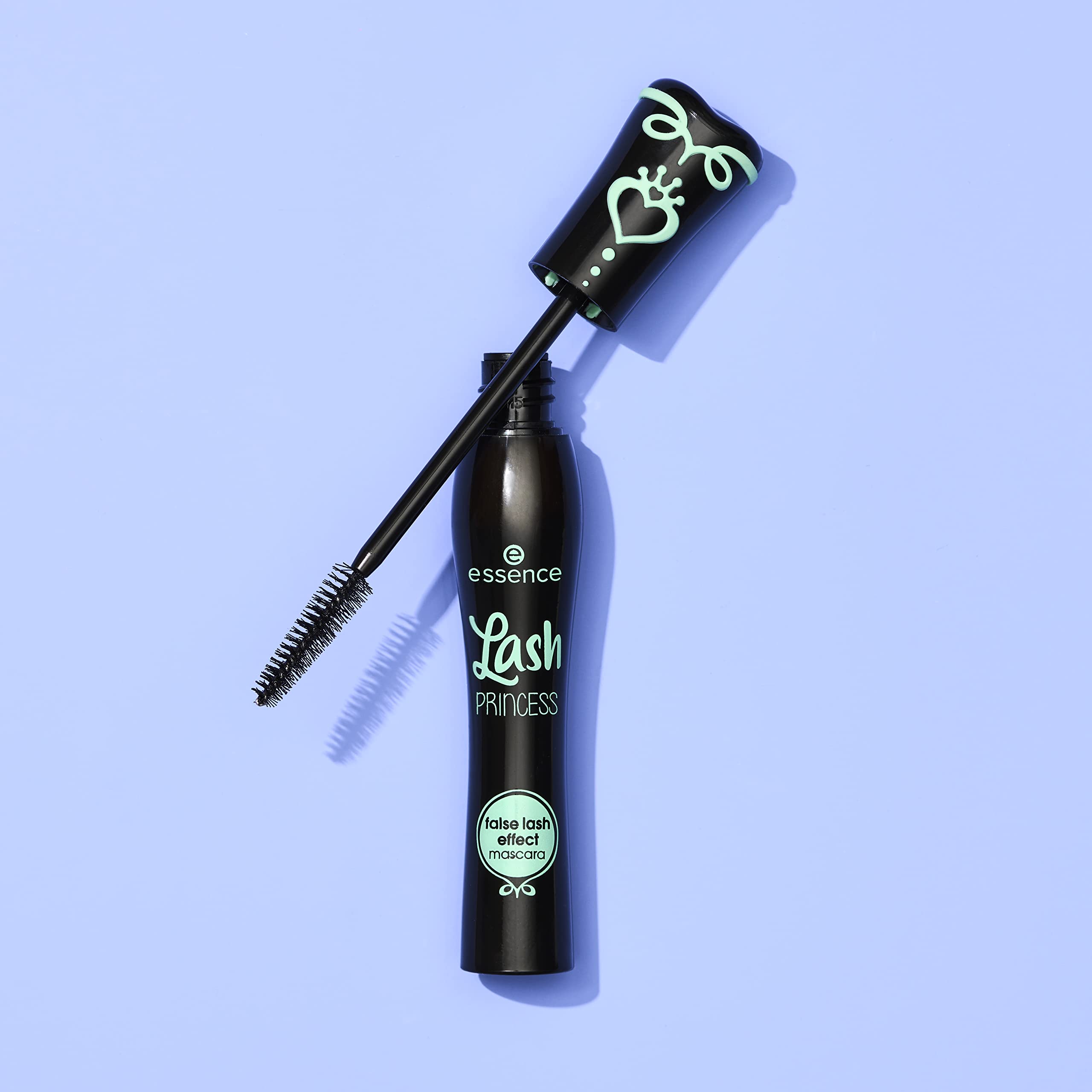 Essence Cosmetics products on vanity styling suggesting everyday glam routine