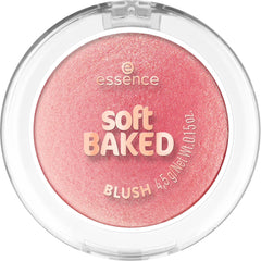 Essence Cosmetics front packaging of Soft Baked Blush showing compact and shade