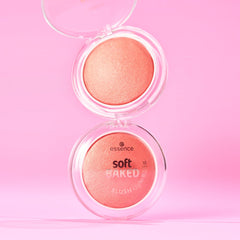 Essence Cosmetics swatch on skin showing natural radiant finish benefit