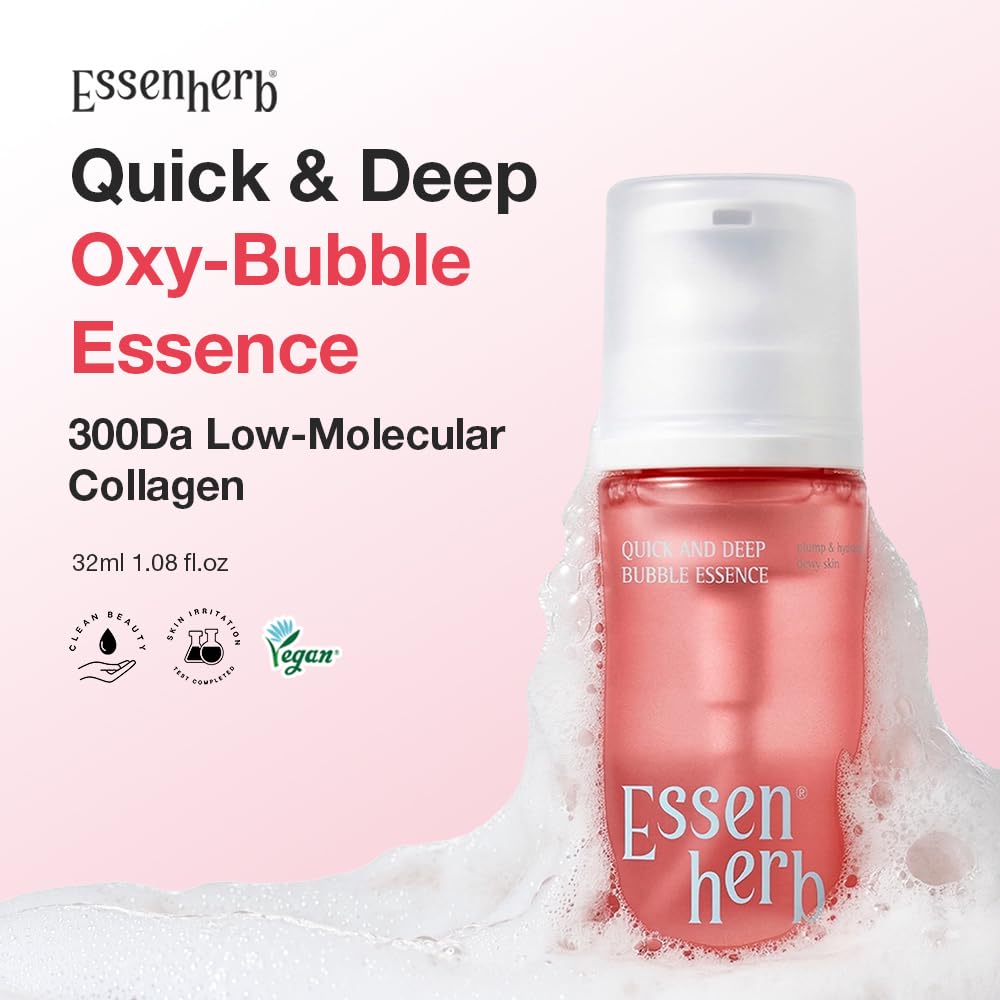 ESSENHERB microbubble texture close-up revealing lightweight absorbent finish