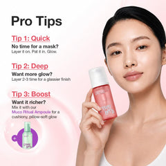ESSENHERB on bathroom vanity styled for everyday routine and prep-ready skin