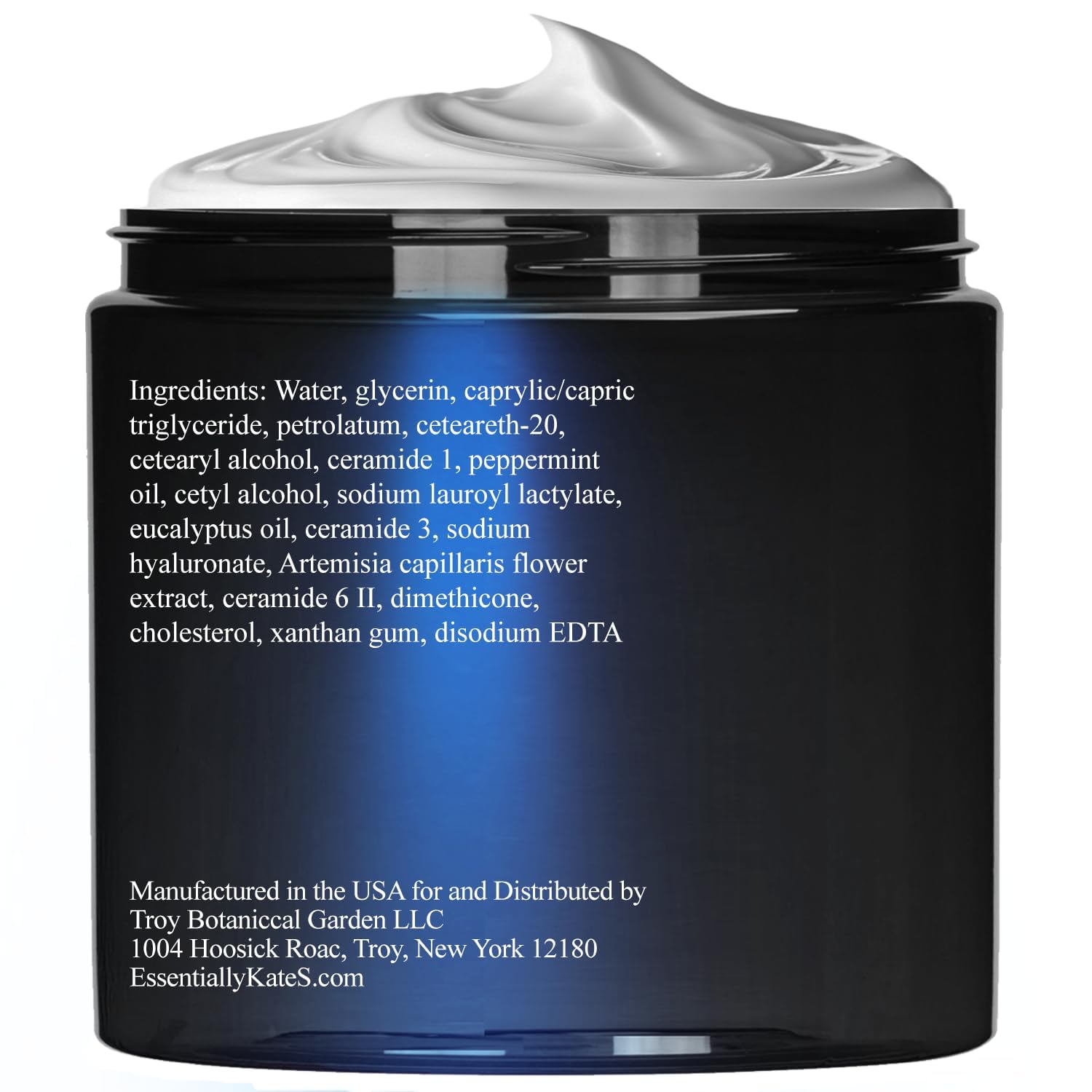 Essentially KateS close-up of cream texture showing smooth non-greasy hydration