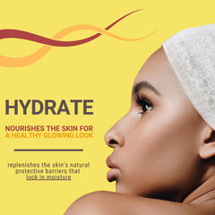 Essentially KateS applying to hair ends to demonstrate nourishment and added shine benefit