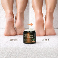 Essentially KateS being massaged into feet showing hydration benefit