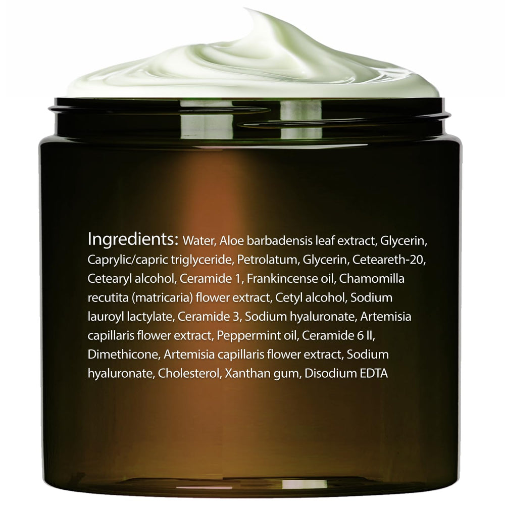 Essentially KateS close-up texture of cream, highlights smooth absorption and hydration