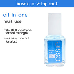 essie applying polish on fingernail showing easy use and smooth result