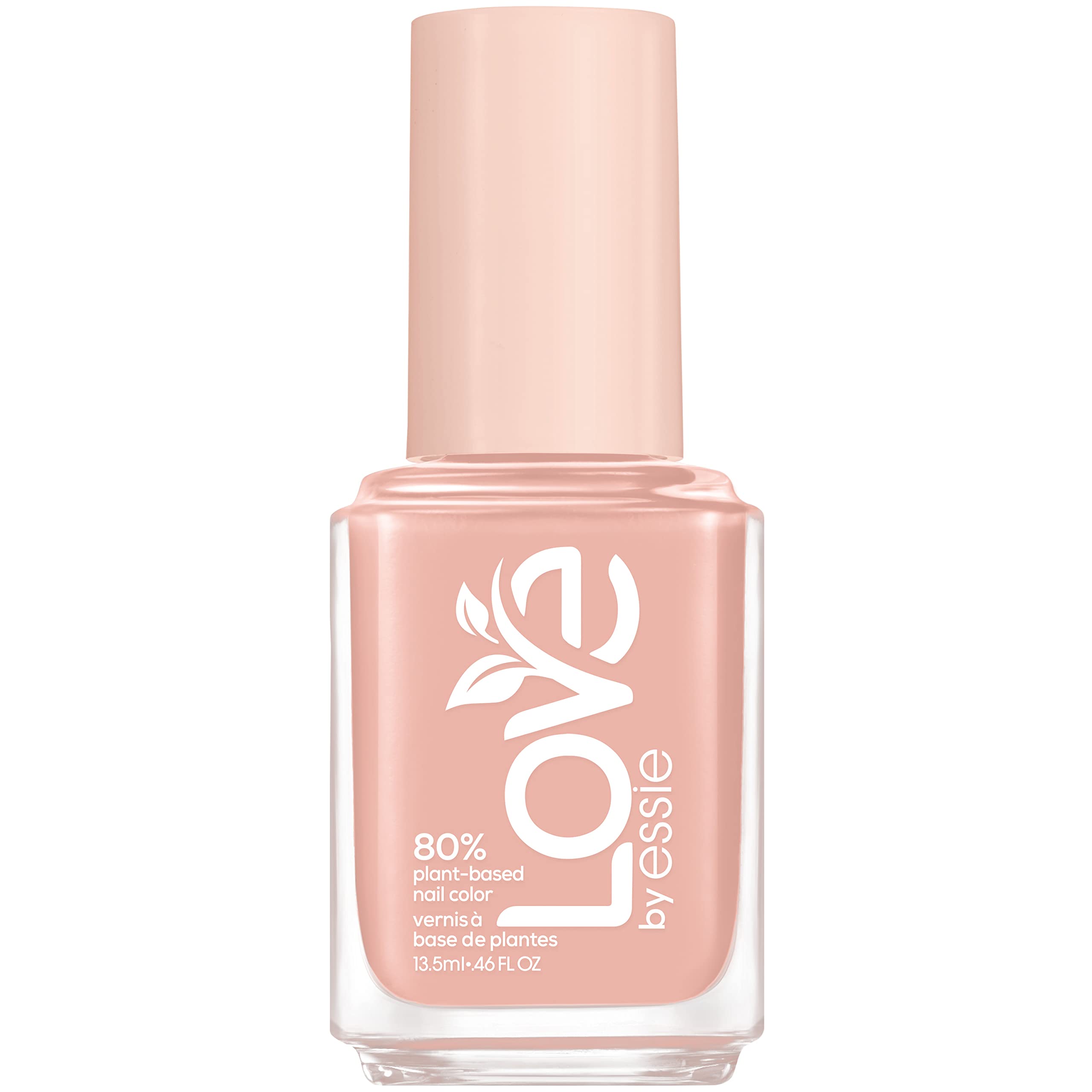 essie front packaging showing beige polish and brand for clean salon look