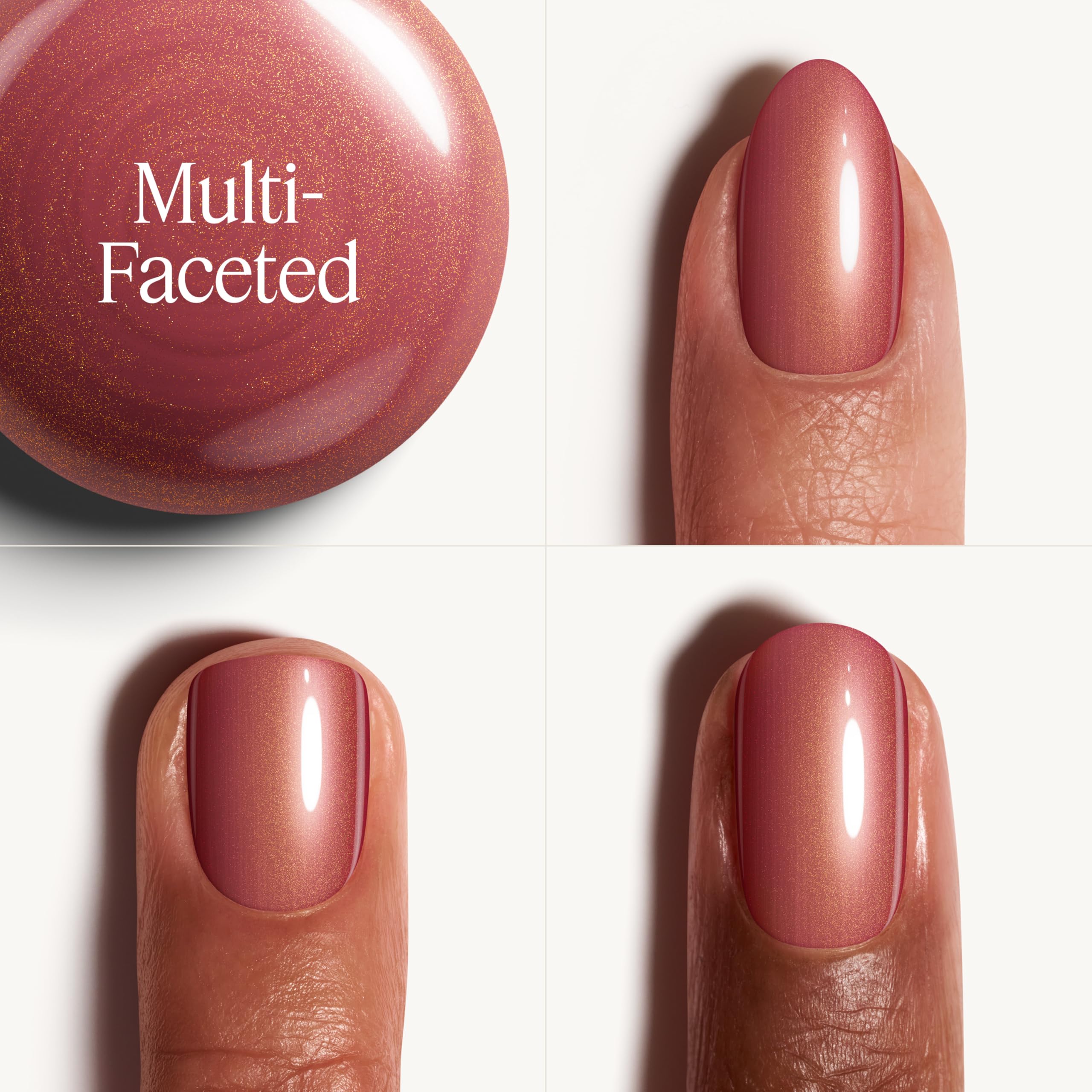 essie swirl‑stem brush detail delivering precise coverage and easier application benefit
