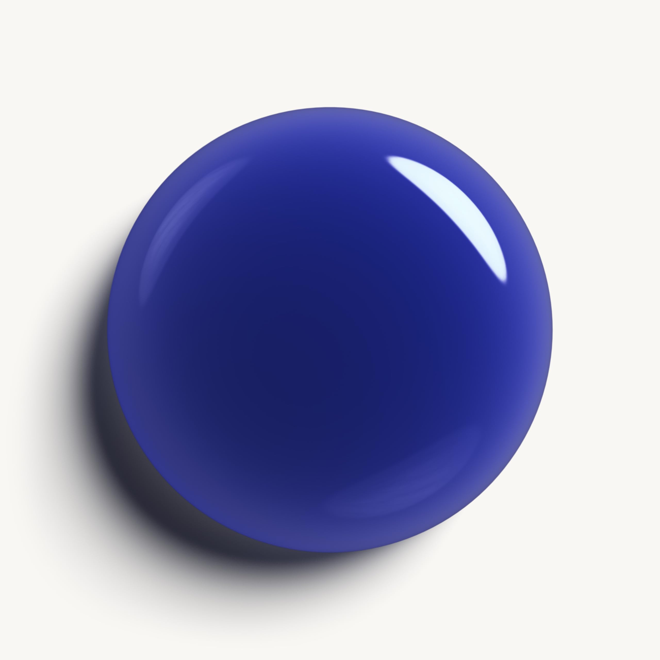 essie brush stroke of Blue Light showing smooth glide and even coverage
