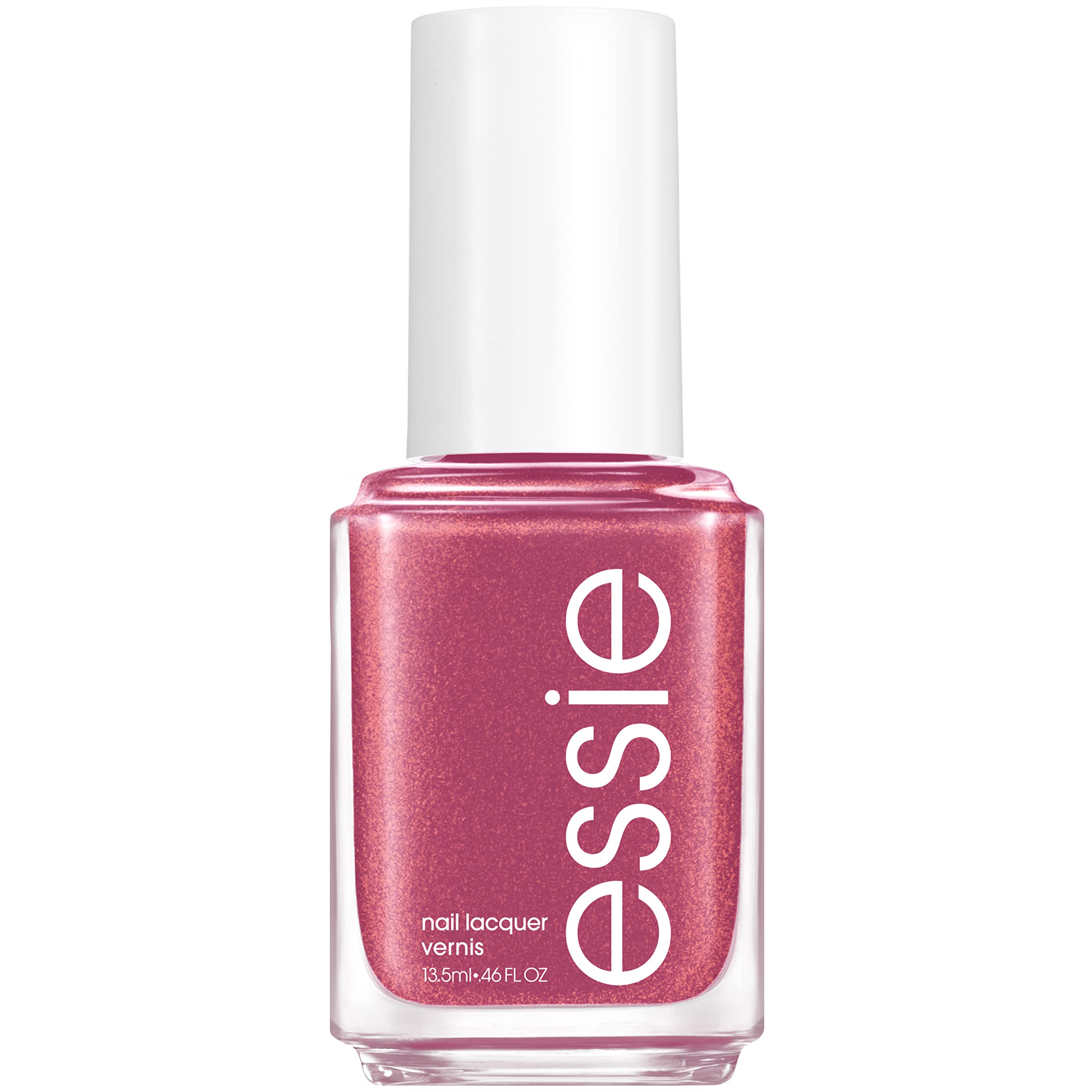 essie front bottle shot showing mauve-plum shade and glossy finish