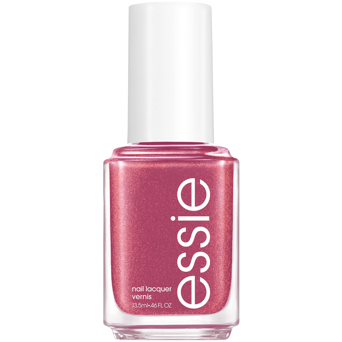 essie front bottle shot showing mauve-plum shade and glossy finish