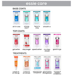 essie bottle size comparison 0.46 fl oz portable salon-quality benefit