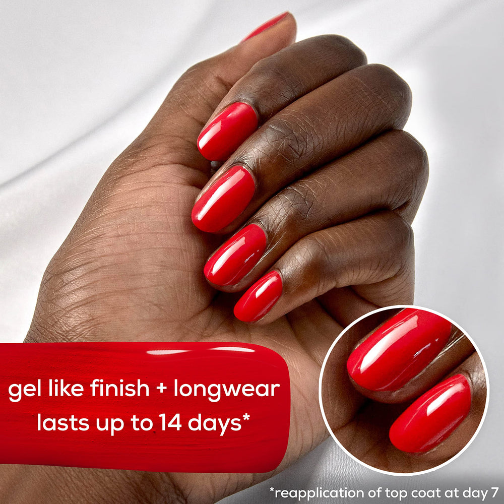 essie brush detail demonstrating curve-hugging brush for precise, even application and fewer streaks