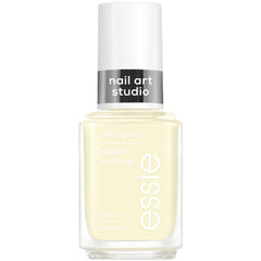 essie bottle front view showing buttercup jelly and glossy finish benefit