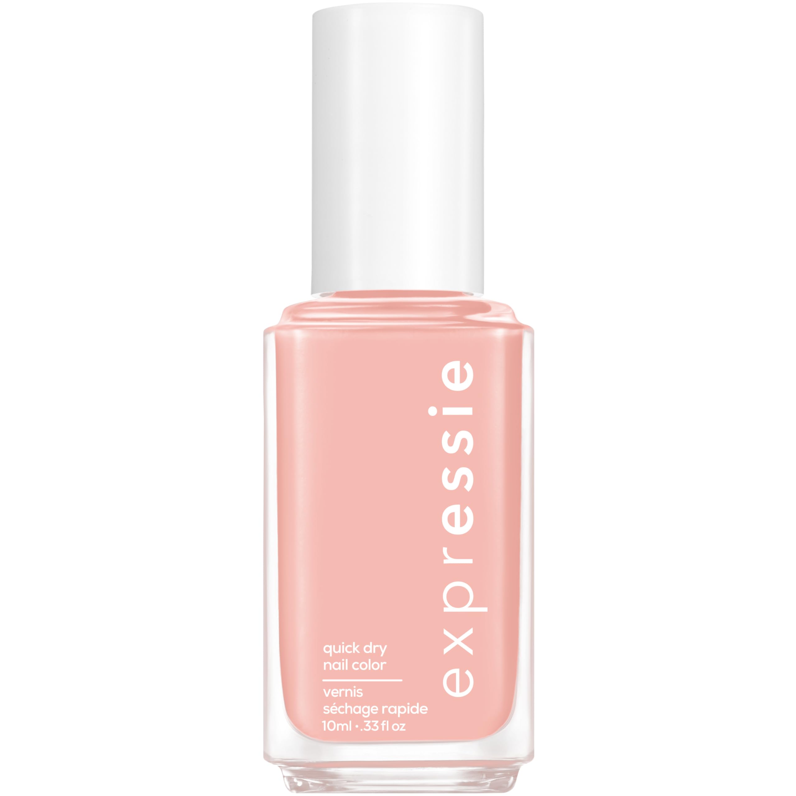 essie Crop Top and Roll front bottle view showing label and shade for easy recognition