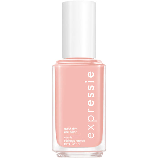 essie Crop Top and Roll front bottle view showing label and shade for easy recognition